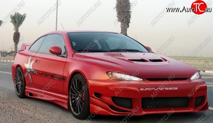 24 999 р. Передний бампер COUPE Rieger Peugeot 406 8B седан дорестайлинг (1995-1999)  с доставкой в г. Белгород