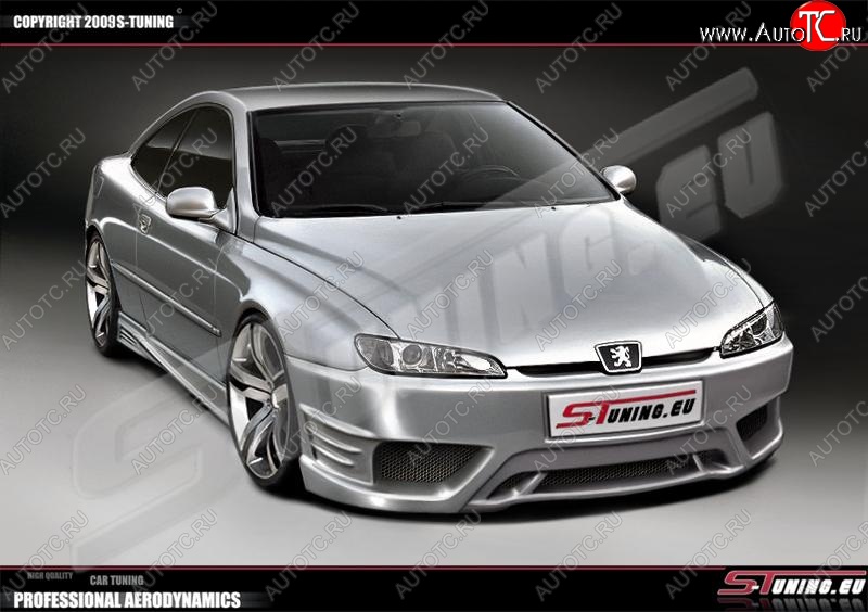 25 899 р. Передний бампер COUPE ST Peugeot 406 8B седан дорестайлинг (1995-1999)  с доставкой в г. Белгород