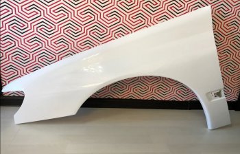 7 789 р. Переднее левое крыло (стеклопластик) Fiberplast Peugeot 406 8B седан дорестайлинг (1995-1999) (Дорестайлинг (1995-1999))  с доставкой в г. Белгород. Увеличить фотографию 2
