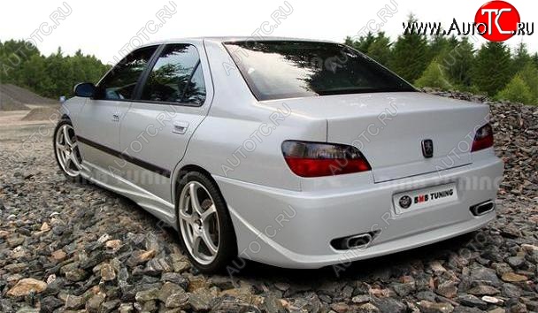22 899 р. Задний бампер ВМВ Peugeot 406 8B седан дорестайлинг (1995-1999)  с доставкой в г. Белгород
