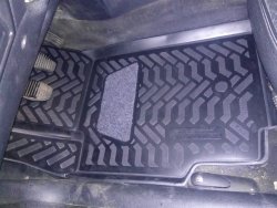 1 689 р. Коврики в салон Aileron 3D Peugeot 406 8B седан дорестайлинг (1995-1999)  с доставкой в г. Белгород. Увеличить фотографию 2