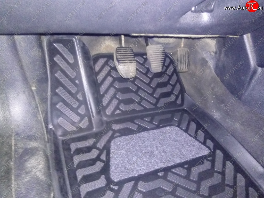 1 689 р. Коврики в салон Aileron 3D Peugeot 406 8B седан дорестайлинг (1995-1999)  с доставкой в г. Белгород