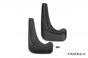 2 379 р. Брызговики задние (4D) Frosch Peugeot 408  дорестайлинг (2010-2017)  с доставкой в г. Белгород. Увеличить фотографию 2