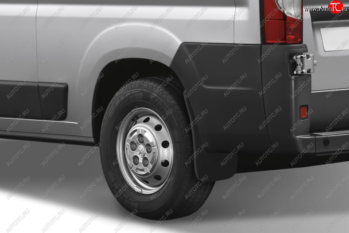 4 799 р. Брызговики Frosch  Peugeot Boxer  250 (2006-2014) (Задние (без расширителей арок))  с доставкой в г. Белгород