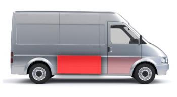 1 889 р. Правая средняя боковая панель (ремонтная) Wisentbull CITROEN Jumper 230 (1994-2002)  с доставкой в г. Белгород. Увеличить фотографию 2