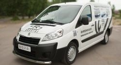 18 299 р. Одинарная защита переднего бампера из трубы диаметром 63 мм SLITKOFF Peugeot Expert G9 минивэн дорестайлинг (2007-2013)  с доставкой в г. Белгород. Увеличить фотографию 4