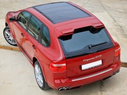 9 299 р. Спойлер GTS DESIGN Porsche Cayenne 955 (2002-2006) (Неокрашенный)  с доставкой в г. Белгород. Увеличить фотографию 6