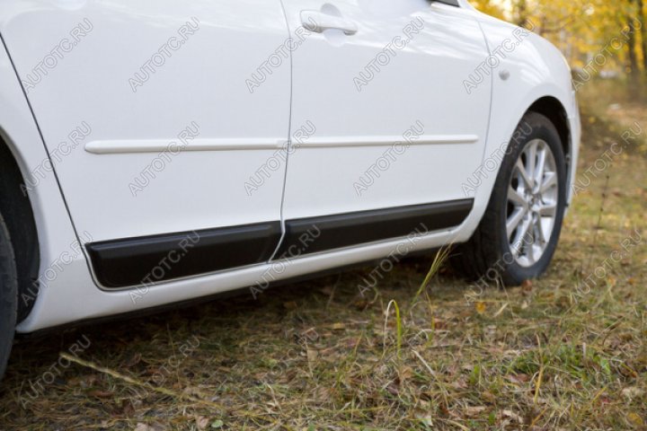 959 р. Молдинг двери RA (задний левый) Mazda 3/Axela BK дорестайлинг седан (2003-2006) (Поверхность глянец (под окраску), Неокрашенные)  с доставкой в г. Белгород
