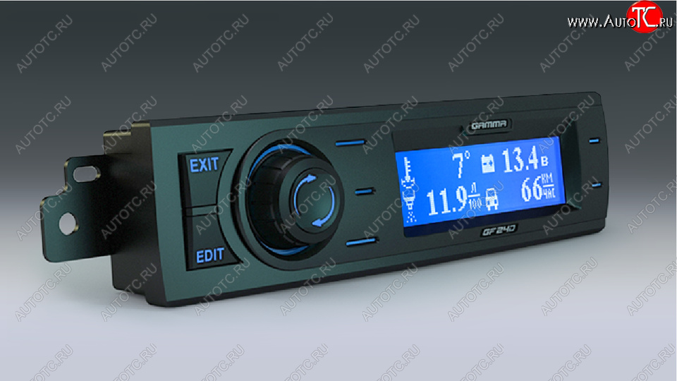 13 449 р. Бортовой компьютер с синей подсветкой Gamma GF 241 Chevrolet Lacetti седан (2002-2013)  с доставкой в г. Белгород