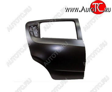 13 949 р. Правая дверь задняя GAMMA Chevrolet Aveo T300 седан (2011-2015) (Неокрашенная)  с доставкой в г. Белгород