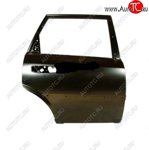 13 999 р. Правая дверь задняя BodyParts  CITROEN C-elysee  дорестайлинг (2012-2017) (Неокрашенный)  с доставкой в г. Белгород