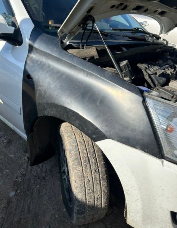 5 499 р. Переднее правое крыло (пластик) Glogal Tuning Datsun on-DO седан дорестайлинг (2014-2019) (Неокрашенное)  с доставкой в г. Белгород. Увеличить фотографию 2