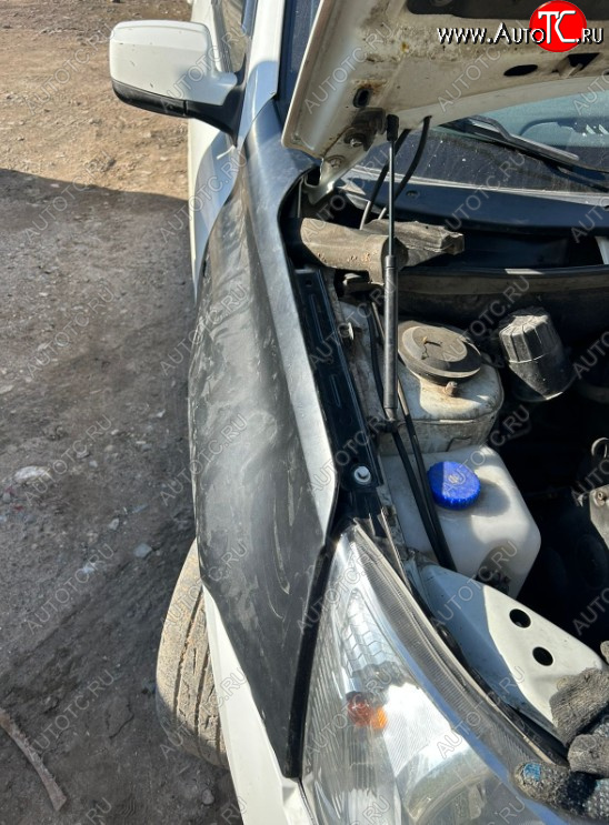 5 499 р. Переднее правое крыло (пластик) Glogal Tuning Datsun on-DO седан дорестайлинг (2014-2019) (Неокрашенное)  с доставкой в г. Белгород