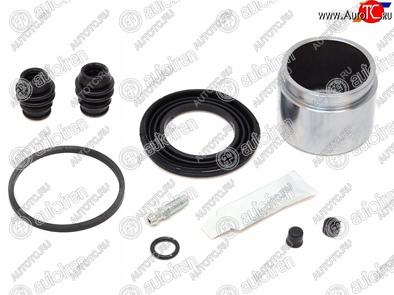 2 599 р. Ремкомплект суппорта передний + поршень 45-51mm AUTOFREN Toyota Land Cruiser 10 100 2-ой рестайлинг (2005-2007)  с доставкой в г. Белгород