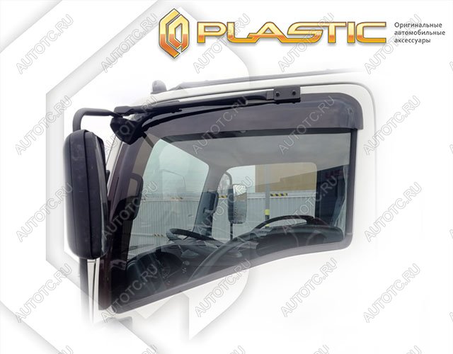 2 159 р. Дефлектора окон CA-Plastic Toyota Hilux AN120 дорестайлинг (2016-2020) (Classic  прозрачный)  с доставкой в г. Белгород