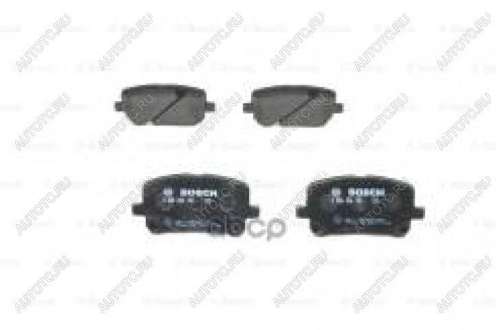 2 389 р. Колодки тормозные передние (4шт.) BOSCH Toyota Matrix E130 (2003-2008)  с доставкой в г. Белгород