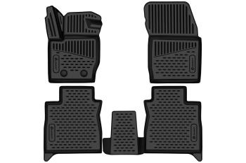 Коврики 3D в салон Element Haval H5 (2023-2025) (черные)