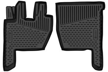 Коврики 3D в салон Element SHACMAN X3000 (2020-2025) (черные)