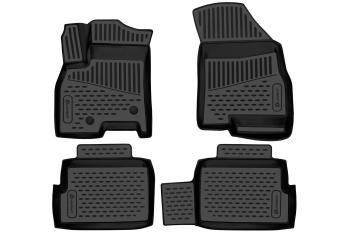Коврики 3D в салон Element Xcite X-Cross 7 (2024-2025) (черные)