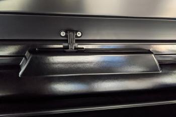 26 649 р. Автобокс PT GROUP (650л., 225x45x88, двухстороннее открывание) ACTIVE L  Black SSANGYONG Stavic дорестайлинг (2004-2008)  с доставкой в г. Белгород. Увеличить фотографию 11