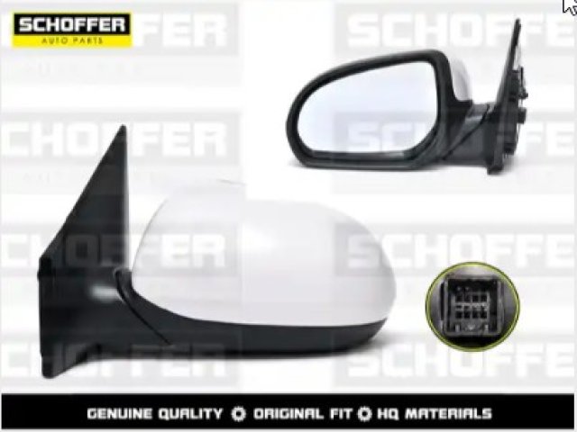 3 689 р. Зеркало левое (5 конт./обогрев) SHOFFER KIA Rio 3 QB дорестайлинг седан (2011-2015)  с доставкой в г. Белгород