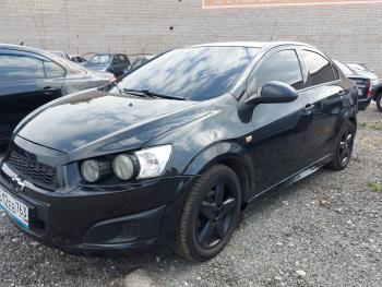 3 499 р. Пластиковые накладки порогов Фанат Тюнинг Chevrolet Aveo T300 седан (2011-2015) (неокрашенные)  с доставкой в г. Белгород. Увеличить фотографию 2