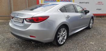 3 499 р. Пластиковые накладки порогов Фанат Тюнинг Mazda 6 GJ 1 рестайлинг универсал (2015-2018) (неокрашенные (глянец под окраску))  с доставкой в г. Белгород. Увеличить фотографию 6