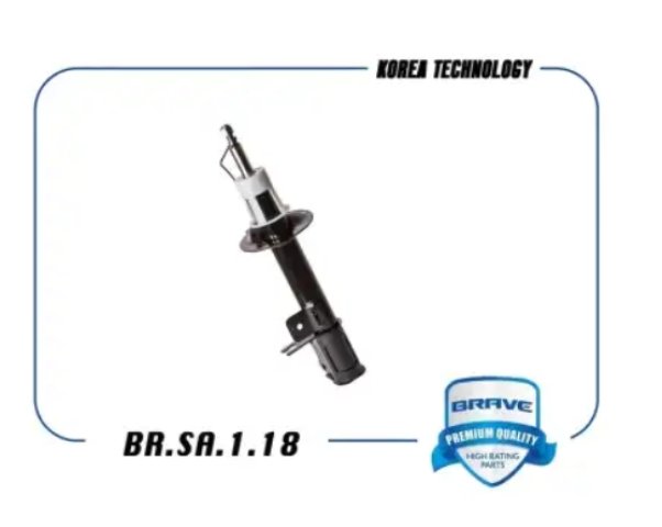 3 239 р. Амортизатор задний левый Brave Chevrolet Lacetti седан (2002-2013)  с доставкой в г. Белгород