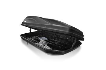 22 749 р. Автобокс PT GROUP (320л., 150х76х40, двустороннее открывание) Active S черный акрил Suzuki SX4 JYB, JYA хэтчбэк дорестайлинг (2013-2016)  с доставкой в г. Белгород. Увеличить фотографию 3