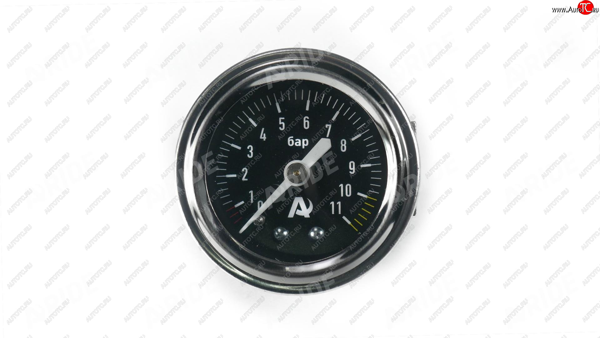 899 р. Манометр ARIDE 41 мм, 1х11 бар (160 PSI), 1.5, черный Арайд м 41 1 11  с доставкой в г. Белгород