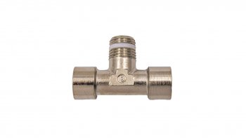499 р. Фитинг тройник с фторопластовым кольцом Camozzi S2060 14-14 Camozzi s2060 14-14  с доставкой в г. Белгород. Увеличить фотографию 3