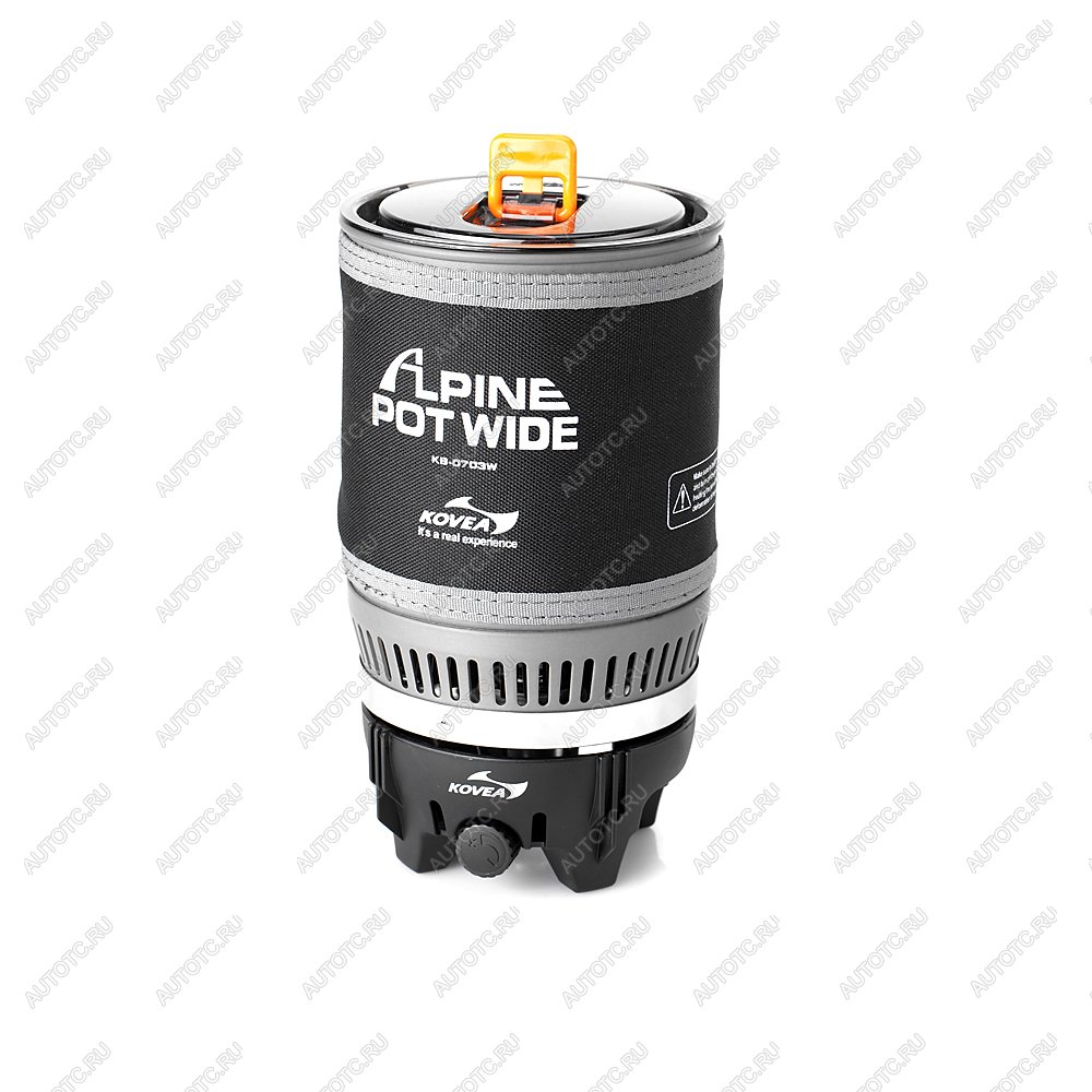 12 799 р. Горелка газовая Kovea Alpine Pot Wide KB-0703W 1 л. KOVEA kb-0703w  с доставкой в г. Белгород