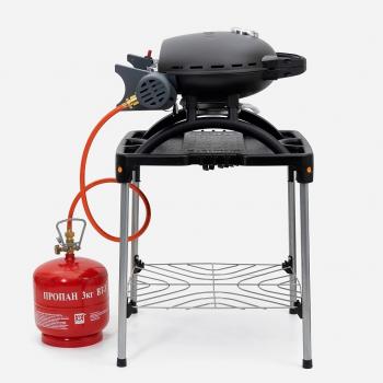 40 899 р. Гриль газовый O-GRILL 500MT bicolor черный-золото, с термометром (в комплекте адаптер тип А) O-GRILL 500mt-gold  с доставкой в г. Белгород. Увеличить фотографию 17