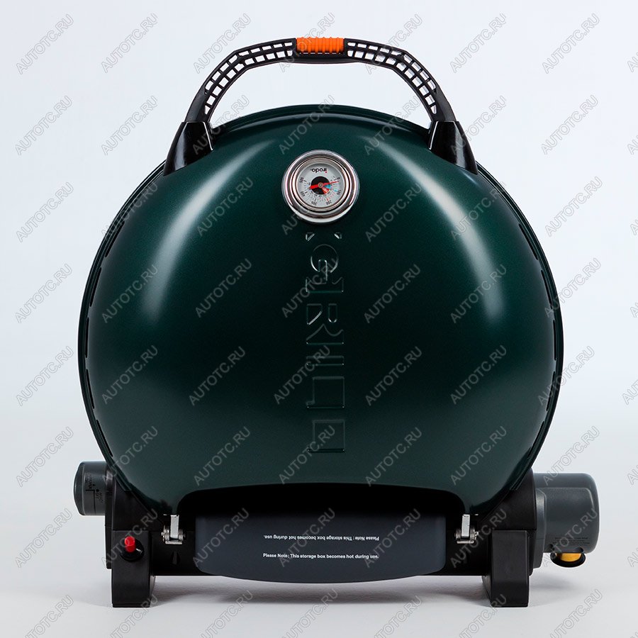 47 899 р. Гриль газовый O-GRILL 700T bicolor черный-зеленый (в комплекте адаптер тип А) O-GRILL 700t-green  с доставкой в г. Белгород