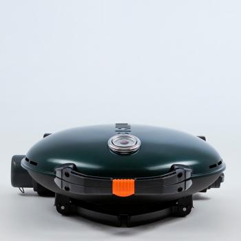 47 899 р. Гриль газовый O-GRILL 700T bicolor черный-зеленый (в комплекте адаптер тип А) O-GRILL 700t-green  с доставкой в г. Белгород. Увеличить фотографию 4