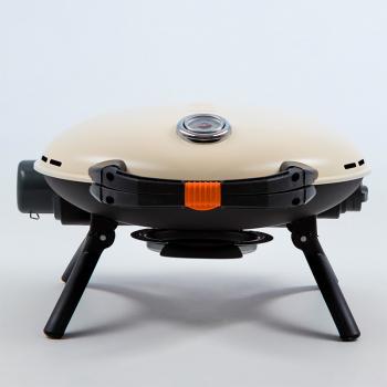 47 899 р. Гриль газовый O-GRILL 700T bicolor черный-кремовый (в комплекте адаптер тип А) O-GRILL 700t-cream  с доставкой в г. Белгород. Увеличить фотографию 10