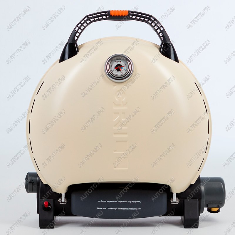 47 899 р. Гриль газовый O-GRILL 700T bicolor черный-кремовый (в комплекте адаптер тип А) O-GRILL 700t-cream  с доставкой в г. Белгород