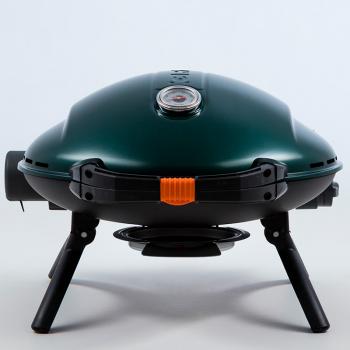 50 899 р. Гриль газовый O-GRILL 900МT bicolor черный-зеленый (в комплекте адаптер тип А) O-GRILL 900mt-green  с доставкой в г. Белгород. Увеличить фотографию 10