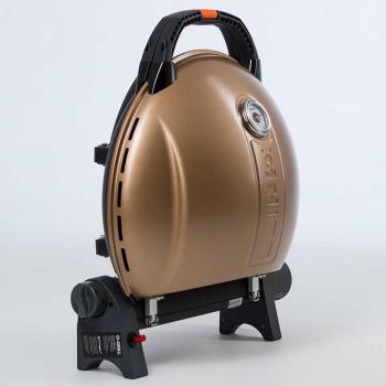 50 899 р. Гриль газовый O-GRILL 900МT bicolor черный-золотистый (в комплекте адаптер тип А) O-GRILL 900mt-gold  с доставкой в г. Белгород. Увеличить фотографию 2