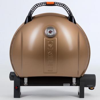 50 899 р. Гриль газовый O-GRILL 900МT bicolor черный-золотистый (в комплекте адаптер тип А) O-GRILL 900mt-gold  с доставкой в г. Белгород. Увеличить фотографию 1