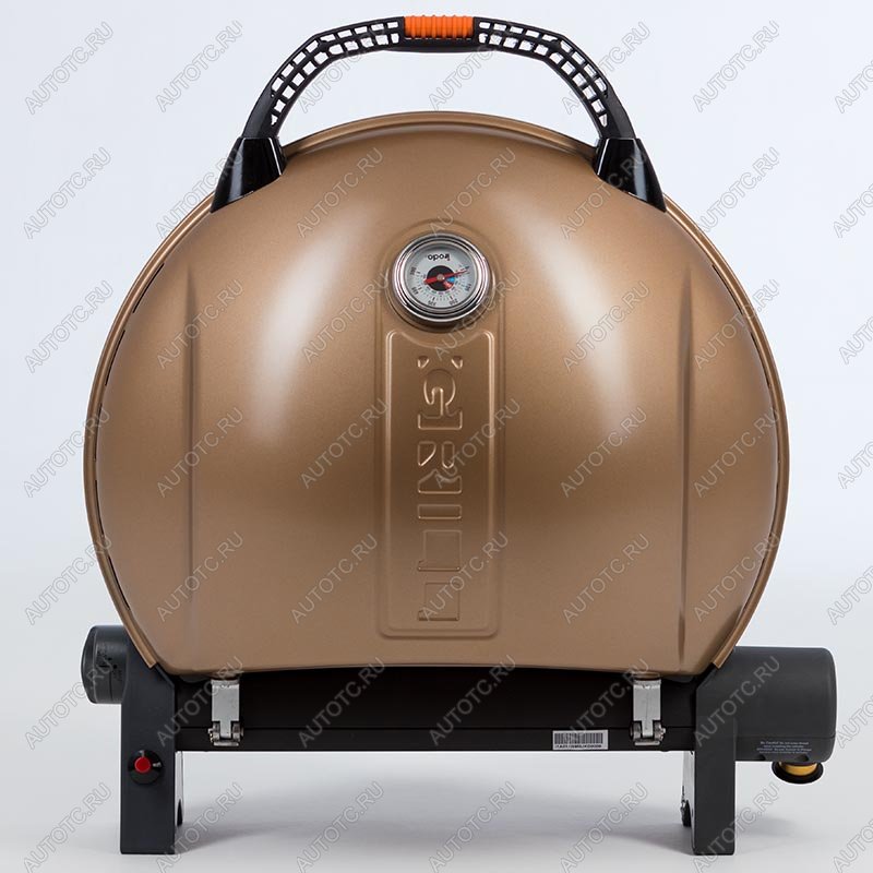 50 899 р. Гриль газовый O-GRILL 900МT bicolor черный-золотистый (в комплекте адаптер тип А) O-GRILL 900mt-gold  с доставкой в г. Белгород