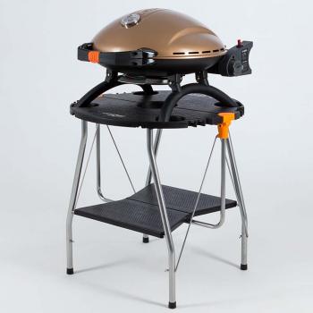 50 899 р. Гриль газовый O-GRILL 900МT bicolor черный-золотистый (в комплекте адаптер тип А) O-GRILL 900mt-gold  с доставкой в г. Белгород. Увеличить фотографию 7