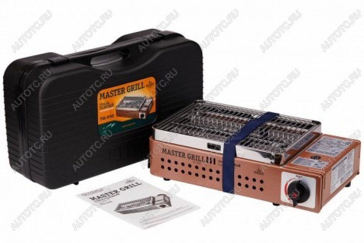 4 599 р. Гриль газовый портативный TOURIST MASTER GRILL (уценённый) TOURIST tg-010-u.1  с доставкой в г. Белгород