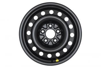 5 829 р. Диск усиленный Renault Duster, Nissan Qashqai, X-Trail, Toyota Rav4 стальной черный 5х114,3 6,5R16 d66,1 ET+40 OFF-ROAD Wheels 1665-51466bl-40a11  с доставкой в г. Белгород. Увеличить фотографию 2