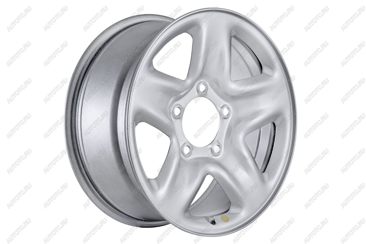 10 059 р. Диск усиленный Toyota Land Cruiser 100200 стальной серебристый 5x150 8xR18 d110 ET+60 OFF-ROAD Wheels 1880-55010sl-60d01  с доставкой в г. Белгород