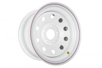 6 599 р. Диск усиленный Мерседес стальной белый 5x130 8xR16 ET-0 OFF-ROAD Wheels 1680-53084wh-0  с доставкой в г. Белгород. Увеличить фотографию 1