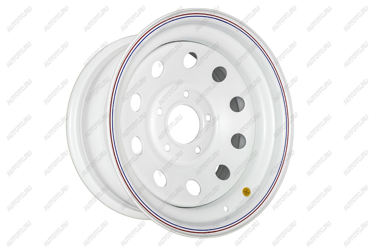 6 599 р. Диск усиленный Мерседес стальной белый 5x130 8xR16 ET-0 OFF-ROAD Wheels 1680-53084wh-0  с доставкой в г. Белгород