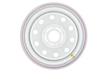 6 599 р. Диск усиленный Мерседес стальной белый 5x130 8xR16 ET-0 OFF-ROAD Wheels 1680-53084wh-0  с доставкой в г. Белгород. Увеличить фотографию 2