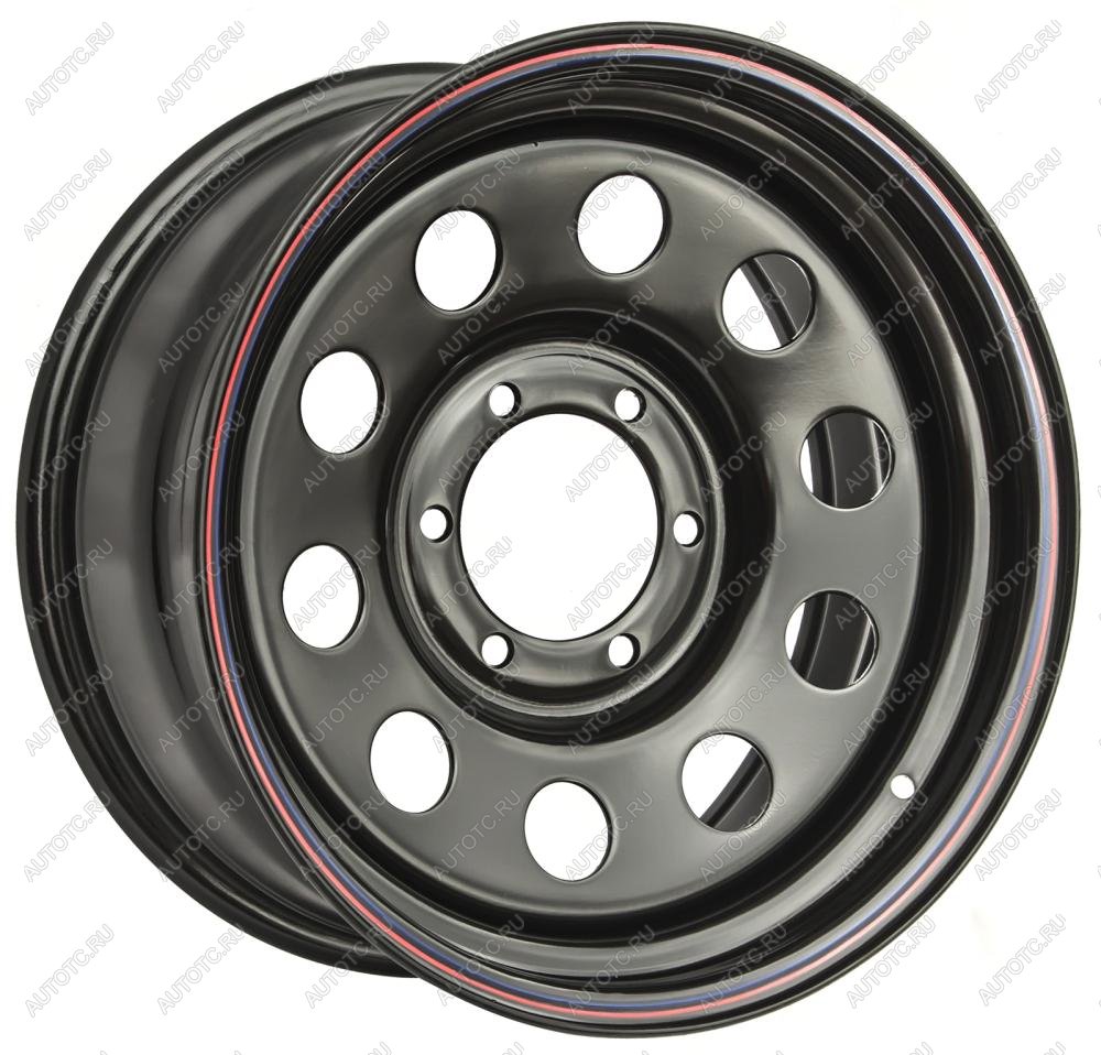 6 279 р. Диск усиленный стальной черный 6x139,7 7xR16 d110 ET+30 OFF-ROAD Wheels 1670-63910bl-30  с доставкой в г. Белгород