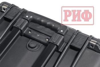 12 649 р. Кейс защитный ударопрочный РИФ 500х305х457 мм на колесах с телескопической ручкой IP55 РИФ wrt-52  с доставкой в г. Белгород. Увеличить фотографию 6
